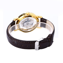 watch man women Cool Design Luxury Unisex Women Hollow Dial Watch Leather Roman Quartz Wrist watches Relogio Masculino J4U66