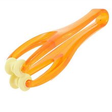 Delicate 2 Rollers Elastic Handle Relax Finger Joints Hand Massager Blood Circulation Massage Tool for Lover Parents J4U66