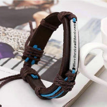 Derlicate Jewelry Men Charm Bracelet Faux Leather Bracelets Wristband Women Man Bracelets J4U66