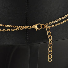 Double Layer Bar Stick Necklace & Pendant Simple Metal Gold Layered Tassels Pendant Long Necklace J4U66