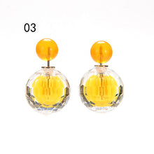 Double Side Ball Earring For Women 12 Colors Brincos Women Stud Earrings Jewelry s J4U66