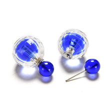 Double Side Ball Earring For Women 12 Colors Brincos Women Stud Earrings Jewelry s J4U66