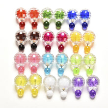 Double Side Ball Earring For Women 12 Colors Brincos Women Stud Earrings Jewelry s J4U66