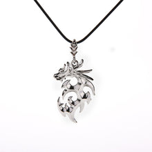 Dragon Shape Necklace Necklaces & Pendants For Men Accessories S Silver Jewelry J4U66