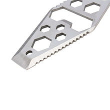 EDC Multifunction Bottle Opener Wrench Screwdriver Saw Blade Ruler Key Chain Outdoor Survival Hiking Portable Pocket Multi Tool J4U66