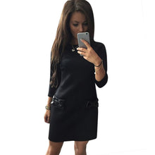 EF Fashion Women's Bodycon Casual Evening Party Mini Dress Straight Dress  J4U66