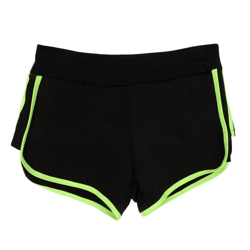 Elastic Waist Shorts 5 Candy Color Women Shorts Fitness Women's Shorts J4U66