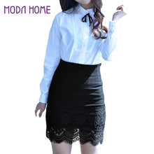 elegant floral lace high waist bodycon skirts womens sexy stretch office pencil skirt women short skirt saia faldas xxl J4U66