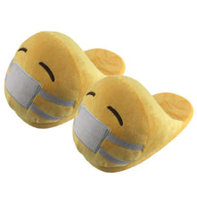Emoji Slippers Cartoon Sweet Warm Plush Slipper Expression Women Men Slippers //House Shoes 10 Styles  J4U66