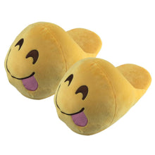 Emoji Slippers Cartoon Sweet Warm Plush Slipper Expression Women Men Slippers //House Shoes 10 Styles  J4U66