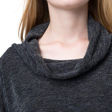 european women casual t-shirts high roll neck side zipper irregular hem t-shirts loose tees women tops knitted pullover J4U66