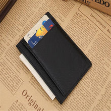 Slim Credit Card Mini Wallet Mens Leather ID Case Purse Bag Pouch Money Clip For Gift  J4U66