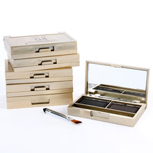 Eyebrow Powder Eye Brow Palette Cosmetics Beauty Makeup Shading Kit with Brush Mirror J4U66