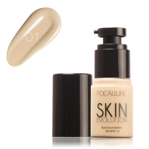 Face Foundation Makeup Base Liquid Concealer Moisturizer Oil-control Whitening Waterproof Professional Cosmetics J4U66