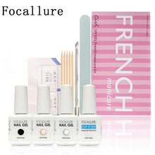 French Nail Elegant And Romantic A Complete Set Of Nail Varnishes Nail Art Cosmetic Tools For Girls Ladies J4U66