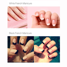 French Nail Elegant And Romantic A Complete Set Of Nail Varnishes Nail Art Cosmetic Tools For Girls Ladies J4U66
