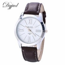 Fabulous Luxury Fashion DJGUD Stainless Steel Leather Men's Military Sport Analog Quartz Men Women Wrist Watch montre homme J4U66