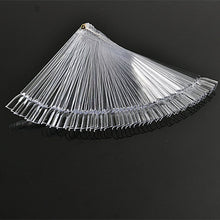False Display Nail Art Fan Wheel Polish Practice Tip Sticks Nail Art 50pcs Top Good PY7 J4U66