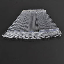 False Display Nail Art Fan Wheel Polish Practice Tip Sticks Nail Art 50pcs Top Good PY7 J4U66