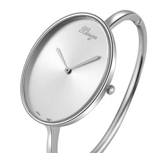 Famous Brand Women Rose Gold Silver Rhinestone Bangle Watch And Bracelet Set Women Ladies Casual Quartz Watch D3677 J4U66