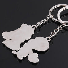 of Keyrings Couple Lover Key Rings Chains Fob Metal Bride Groom Heart Love Keychains Gifts  J4U66
