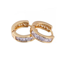 18k real gold plated cupid love heart hollow hoop earrings designcolorful white earrings women jewelry J4U66