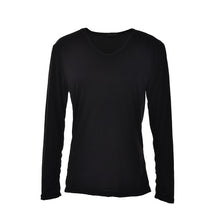 Women v neck long sleeve tops shirts solid elegant Top casual blouse J4U66