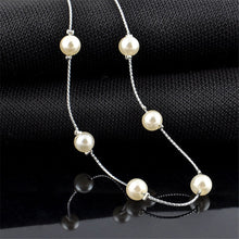 s Charm Jewelry Pendant Chain Simulated Pearl Choker Chunky Statement Bib Necklace  J4U66