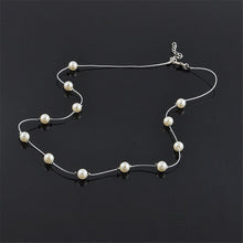 s Charm Jewelry Pendant Chain Simulated Pearl Choker Chunky Statement Bib Necklace  J4U66