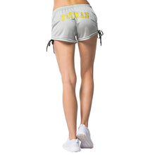 letter women elastic waist casual shorts tunic drawstring elegant cuff shorts women feminino batman short J4U66