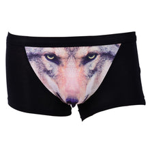 3d wolf eagle underwear men cotton boxercartoon panties ucrotch animal print shorts calzoncillos homme J4U66
