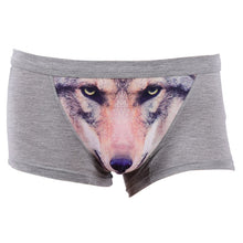 3D Wolf Eagle Underwear Men Cotton Boxer Cartoon Panties Ucrotch Animal Print Shorts Calzoncillos Homme J4U66