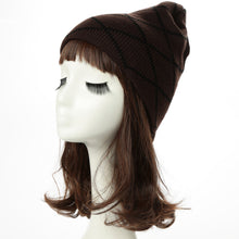 unisex knitted hats caps warm skullies beanies solid hip hop snap slouch bonnet gorro men women headwear J4U66