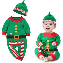 baby clothes christmas presents gifts baby jumpsuit one piece suitsborn long sleeve clothing set hat J4U66