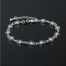 Bangles Vogue Bracelet Plum Blossom Chain Bracelet Beads Bracelet J4U66