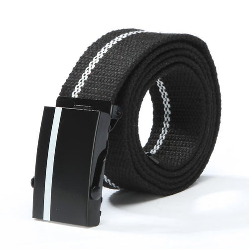 Fashion Belts for Men Women Ladies Leisure Unisex Joker Canvas Wide Belt Multicolor Femme Hombre Ceinture J4U66