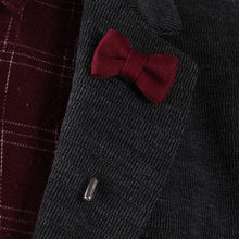 Bowknot Men's Brooches Fabric Bow Lapel Pin for Suits 6 Colors Mens Brooch Pin Jewelry J4U66