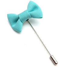 Bowknot Men's Brooches Fabric Bow Lapel Pin for Suits 6 Colors Mens Brooch Pin Jewelry J4U66