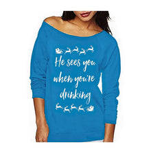 Fashion Print Women Loose Pullover Tops O Neck Long Sleeve Tops Shirt Blouse Plus Size S-L J4U66