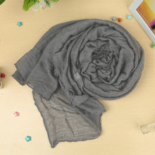 cotton scarf women shawls and scarves for women scarf solidcolorcasual neck warmer wrap long pashmina J4U66