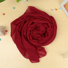 cotton scarf women shawls and scarves for women scarf solidcolorcasual neck warmer wrap long pashmina J4U66