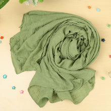 cotton scarf women shawls and scarves for women scarf solidcolorcasual neck warmer wrap long pashmina J4U66