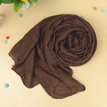 cotton scarf women shawls and scarves for women scarf solidcolorcasual neck warmer wrap long pashmina J4U66