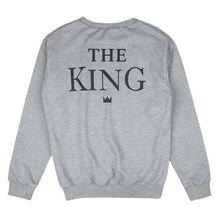 couples sweatshirts print king queen long sleeve hoodies lovers sweatshirt men and women pullovers J4U66