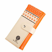 Fashion Flower Women Wallet 6Colors Flower Long Wallets Popular Portable Change Purse Wallet Delicate Casual Lady Cash Purse J4U66