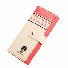 Fashion Flower Women Wallet 6Colors Flower Long Wallets Popular Portable Change Purse Wallet Delicate Casual Lady Cash Purse J4U66