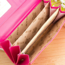 Fashion Flower Women Wallet 6Colors Flower Long Wallets Popular Portable Change Purse Wallet Delicate Casual Lady Cash Purse J4U66