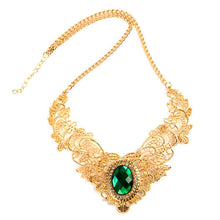 hollow carved peach heart rhinestone women lady long necklace bronze silver golden jewelry J4U66