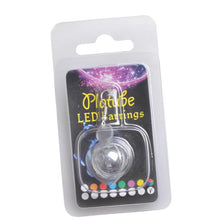 Fashion LED Light Up Bling Ear Earrings Heart Earrings Earring For Dance Party J4U66