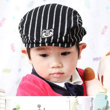 Fashion Infant Kids Baby Cool Boy Girls Stripes Peaked Baseball Beret Cap Sun Hat Child Pography Props J4U66